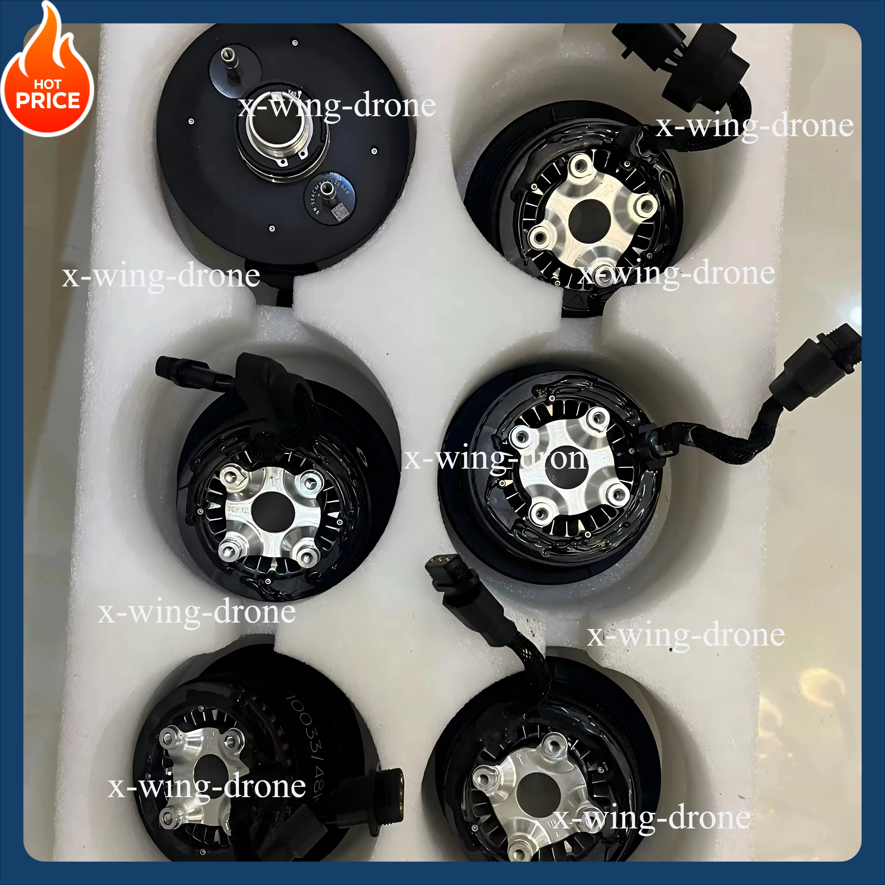 

Оригинальный двигатель DJI Agras T50 10033, 48 кВ, новые запасные части для пропульссионной системы