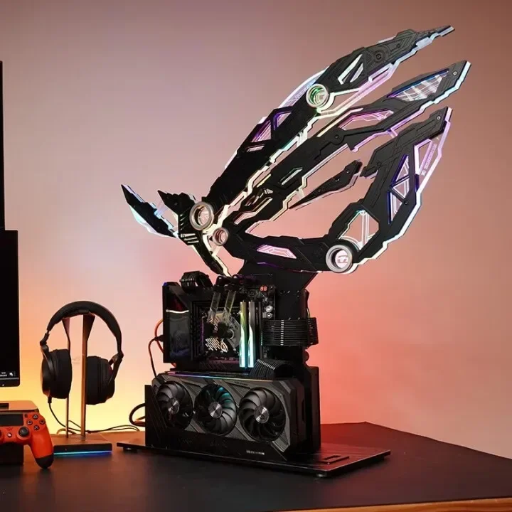 Graphics card host, the whole machine DIY e-sports desktop assembly computer R9 9950X3D + RTX5090 Night God