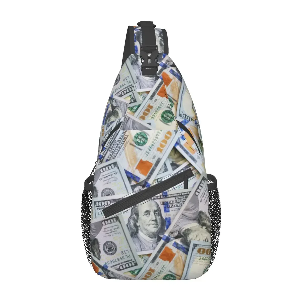 Dollar Crossbody Sling Bag SmallChest Bag Money Shoulder Backpack Daypack for Travel Hiking Cycling Pack