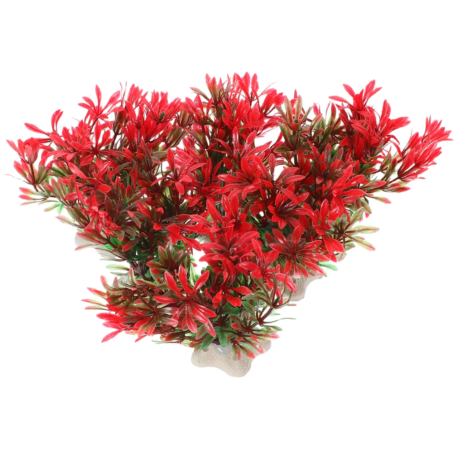 

6Pcs Aquarium Simulated Green Plants High Realism Fake Water Plants for Fish Tank Decor Freshwater Reptile Tank Aquarium