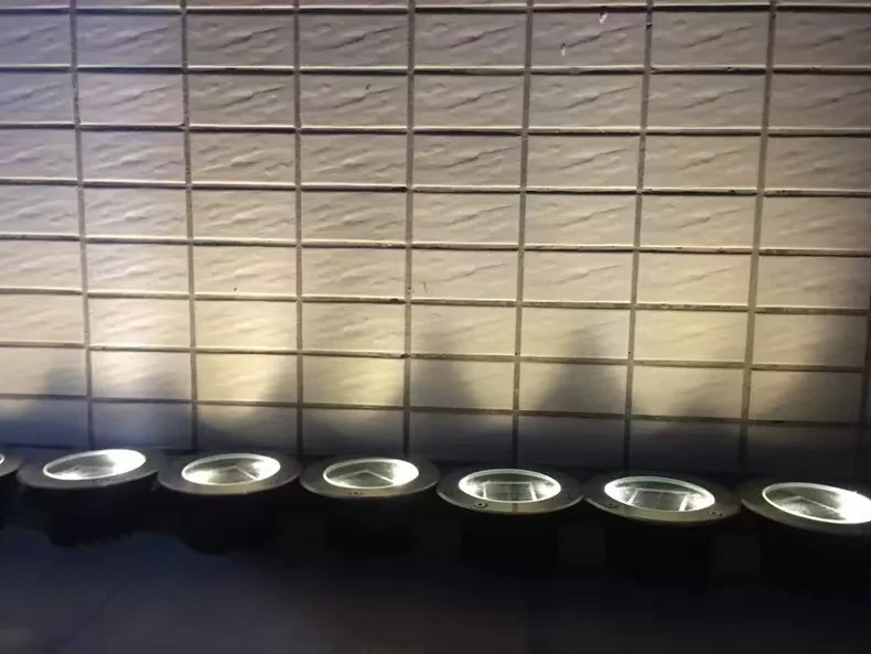 Outdoor Waterproof Underground Light Emitting Diode Floor Tile Light Embedded Solar Tile