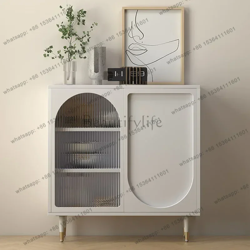 LJY Dust Proof Cabinet Nordic Multipurpose Luxury House Container Cabinets Living Room Meuble De Rangement Living Room Decoratio