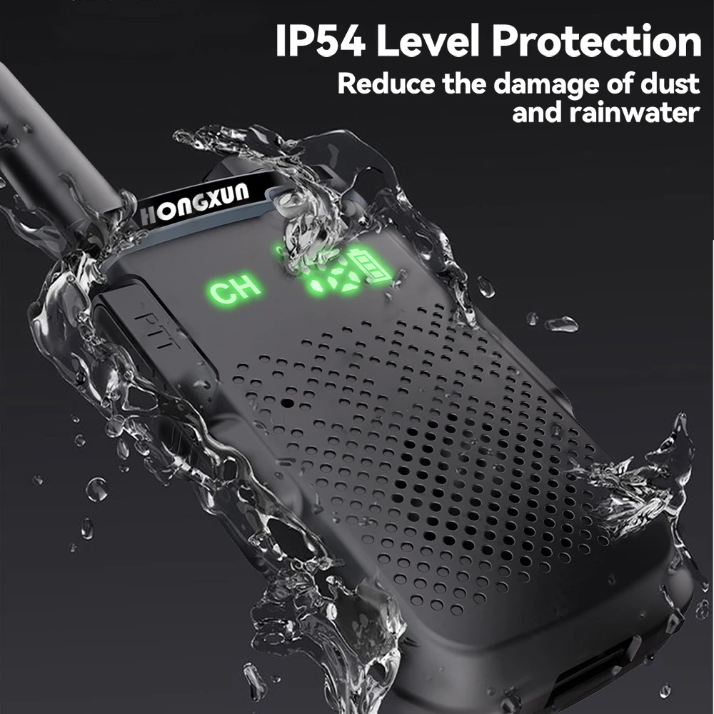 HONGXUN A10 لاسلكي تخاطب طويل المدى 5 كجم اتجاهين راديو 10 واط 199CHS UHF 400-520 ميجا هرتز 1 حقيبة 2 قطعة