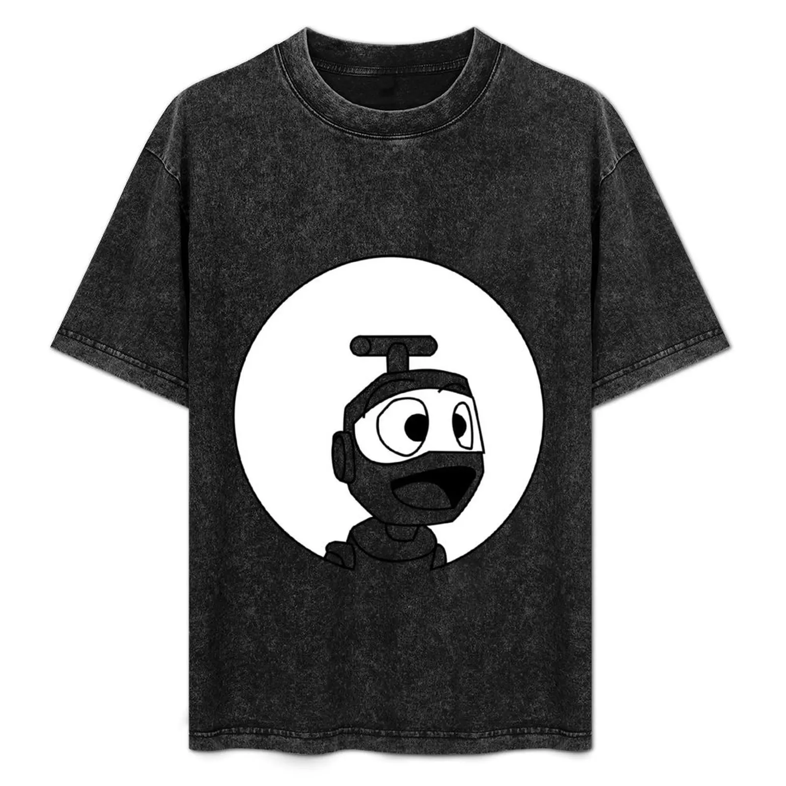 

nono the little robot ulysses' friend T-Shirt Work Wear Simple Tee Shirt