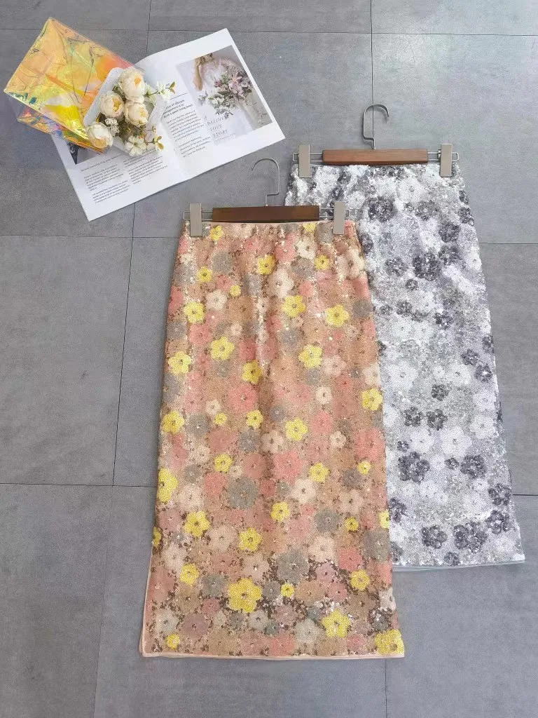 

wd0331 Fashion women Skirts 2024 Popular European Design party style Women's Clothing