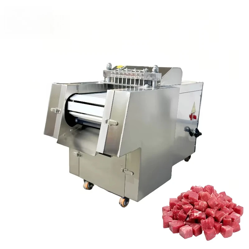 

Customized Factory Direct Semi Automatic Chicken Nuggets Cutter High Quality Motor Meat Processing Machinery Commercial Butcher