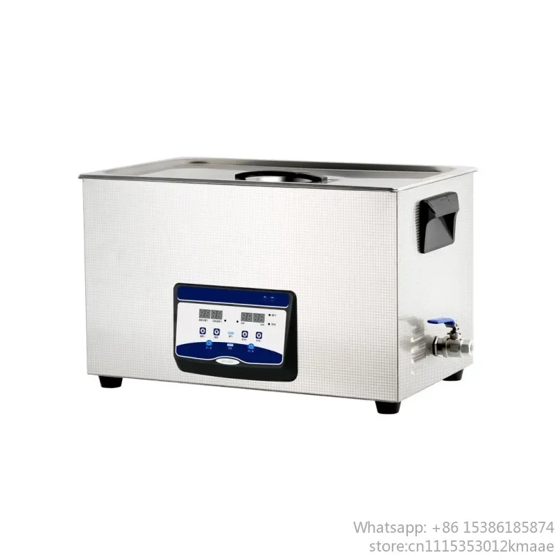 Vequyn Ultrasonic Cleaning Machine 3.2L for Tools, Stainless Steel Tank, 40kHz, Digital Timer  dental
