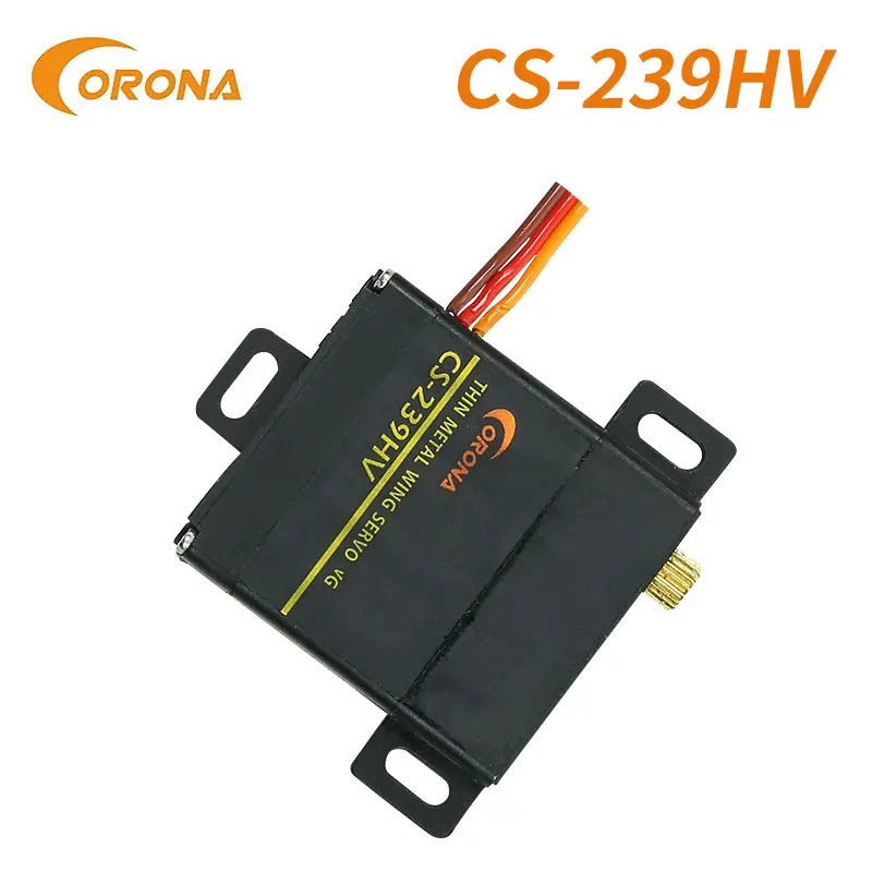 CS239HV Corona 4.6kg 0.13sec 22g Metal Gear Analog Slim Wing Servo Customized Product
