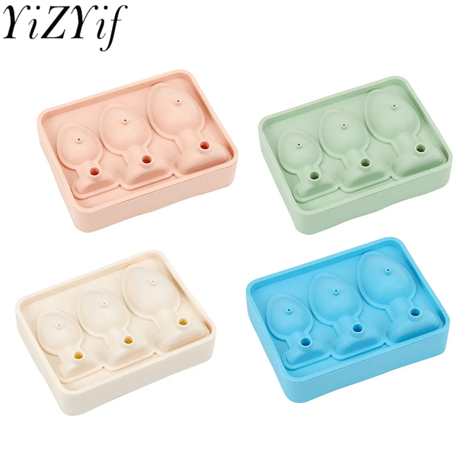 Silicone Ice Cube Mold Funny Butt Plug Shaped Tray Maker for Parties Bars Cocktail Whiskey Dining DIY Kitchen Tools Gadgets