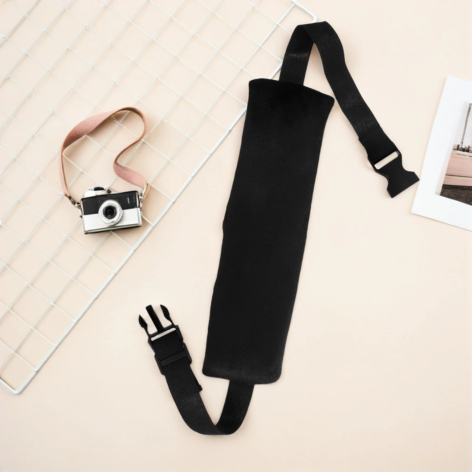 

2Pcs Soft Breathable Head Holder for Airplane Sleeping Trip Compact Foldable Design