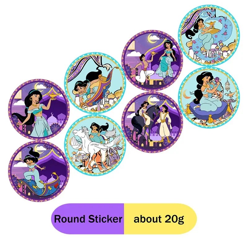 Disney Jasmine Princess Aladdin Theme wedding centerpieces for tables bridesmaid gift stickers cake stand party decor kids decor