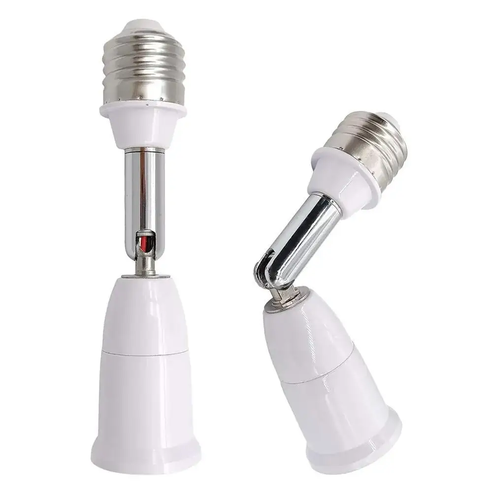 

Light Socket Extender E26/E27 Light Socket Extension 360° Adjustable Flexible Medium Screw Base Light Bulb Extension Socket