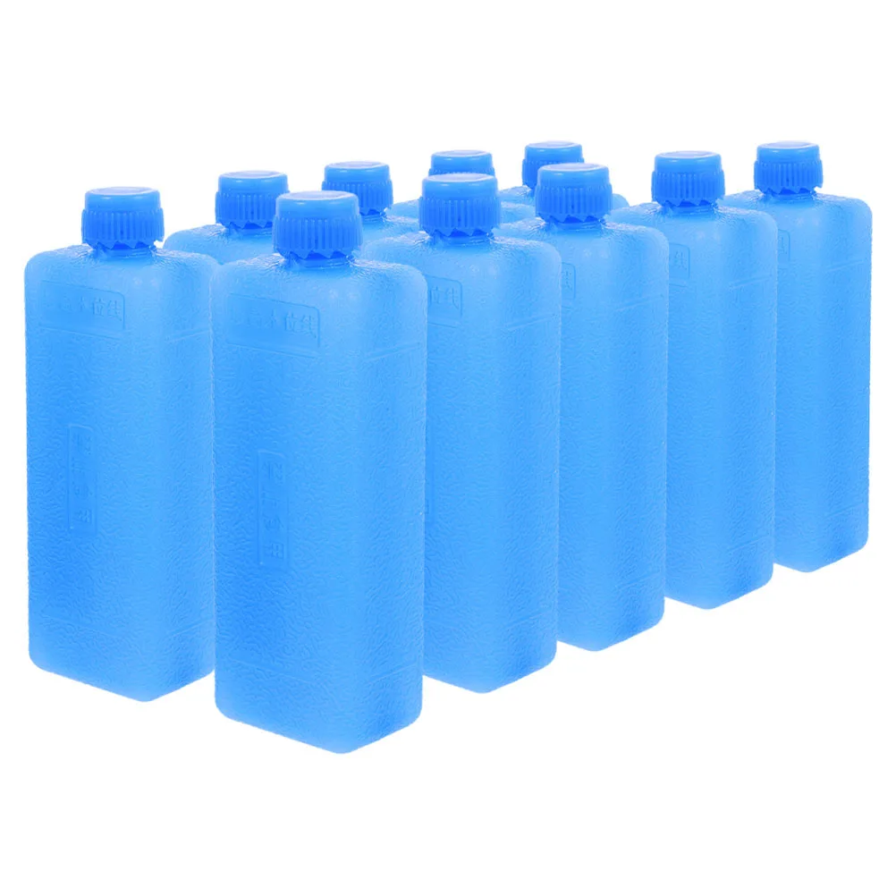 

10Pcs Air Cooler Ice Pack Reusable Freezer Blocks Portable Long-Lasting Cooling Pack for Camping Outdoor Home Office Use