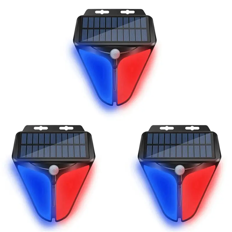 

Беспроводная солнечная сигнализация FFYY-3X с датчиком движения и датчиком освещенности, водонепроницаемая, для наружного использования