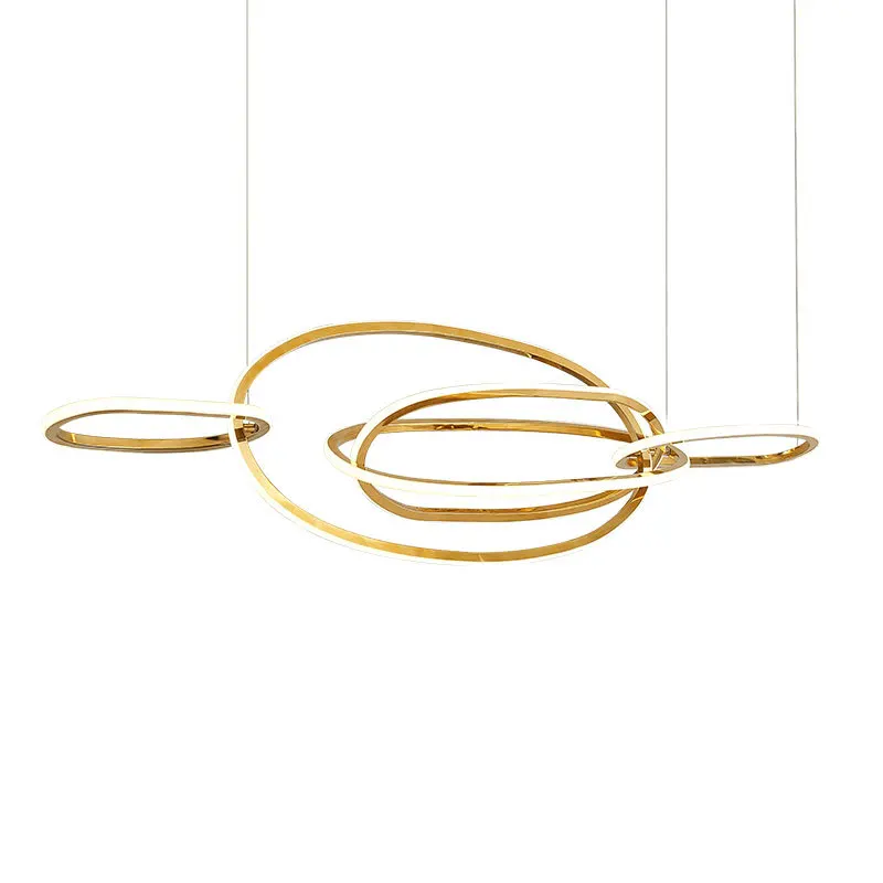 

Simple modern light luxury chandelier creative restaurant bar counter living room minimalist Nordic style personalized design a