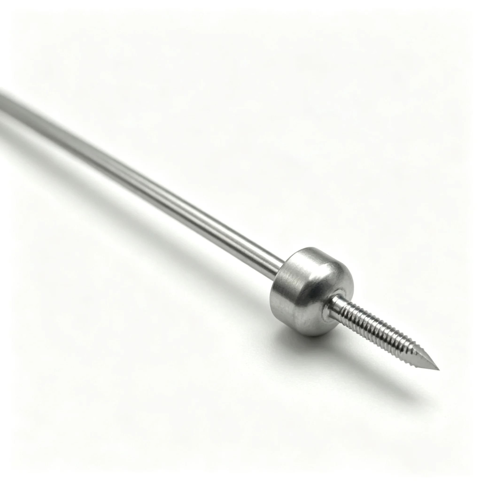 Small Animal Orthopedic Fixation Pins 1.2mm 1.5mm Threaded Head Locking Pins Veterinary Fracture Bone Repair Surgical Implant