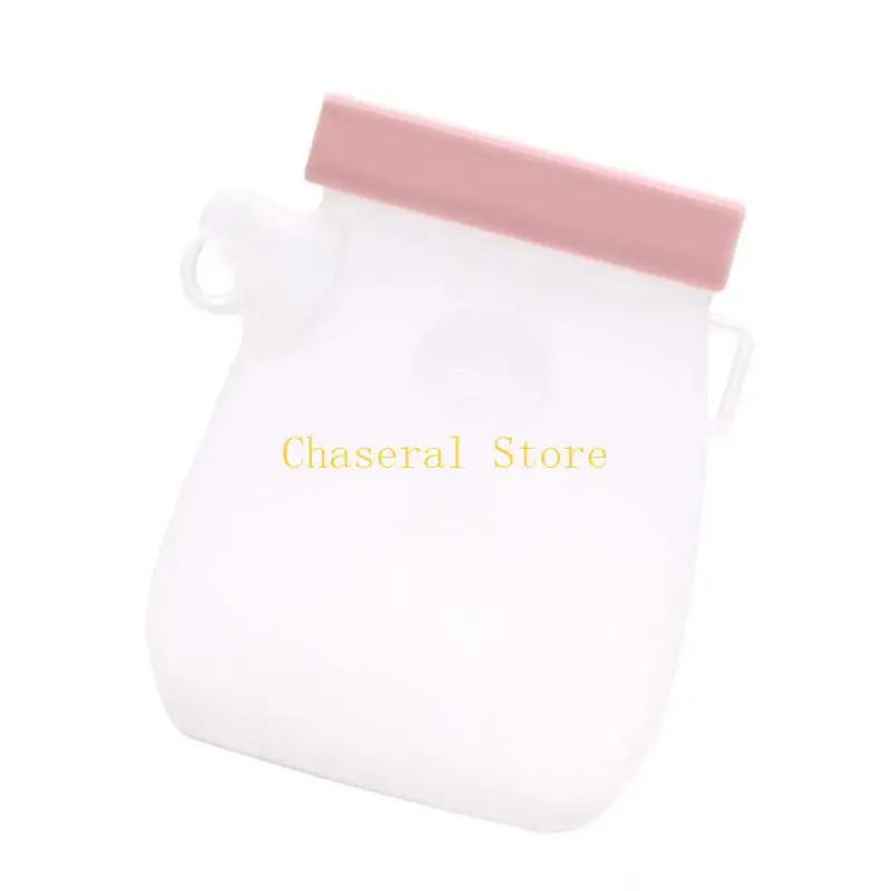 E7CE Leak Proof Breastmilk Preservation Bag Silicone Milk Bag for Travel