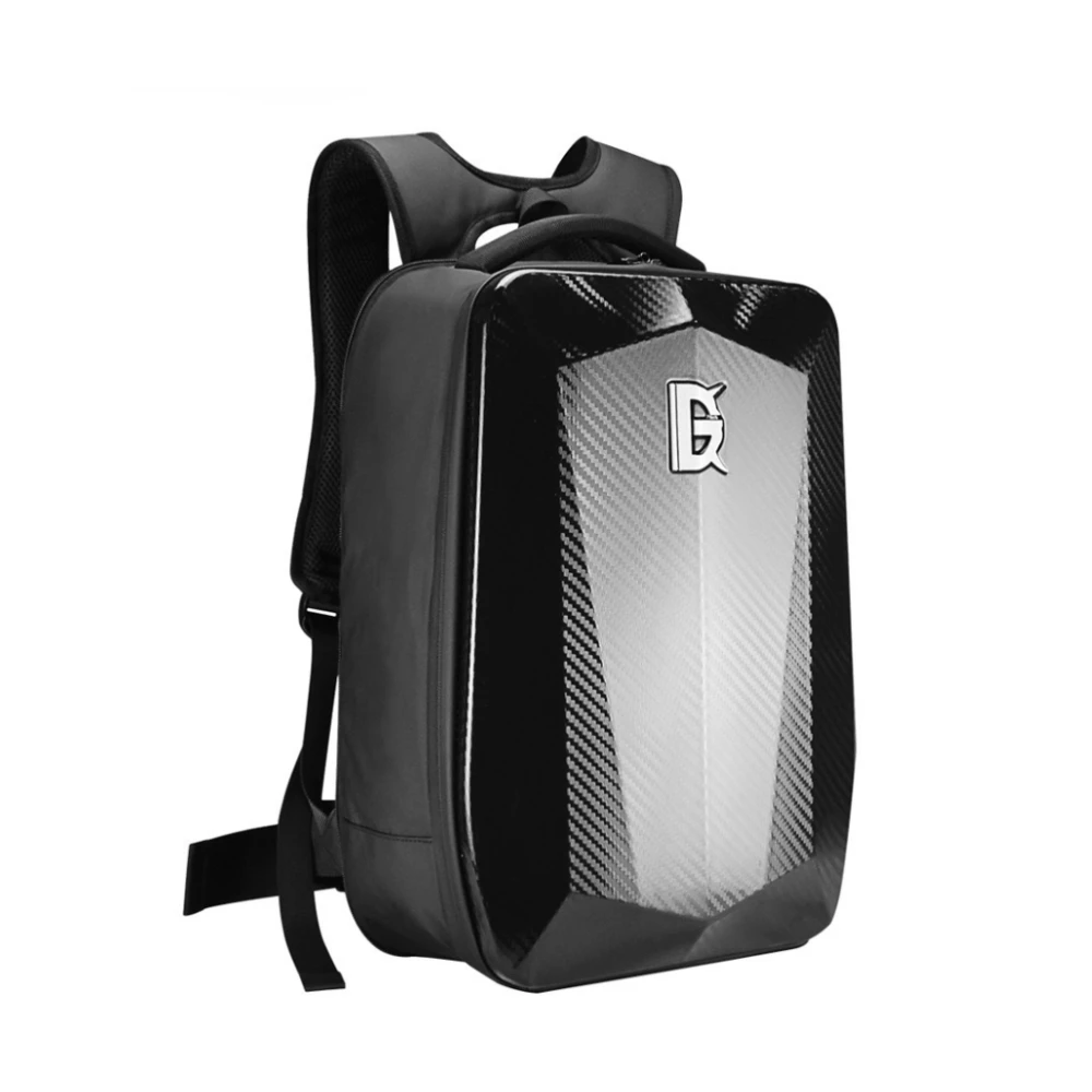 

Anti Theft Riding Backpack Hard Shell Motorcycle Helmet Storage Waterproof Laptop Charging Bag Multi Function Dual Shoulder Pack