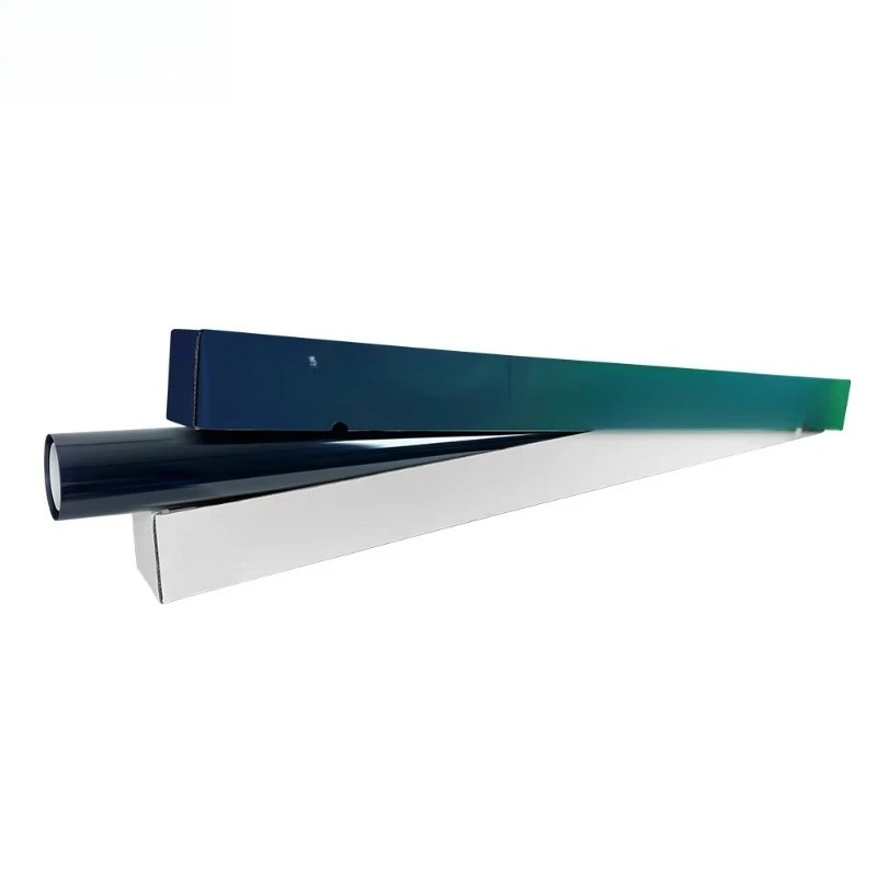 Window Tint Glass Sticker Color Change Sun Shade Film 99%UV Proof Sticker Window Film PET 70%-25%VLT Photochromic Film