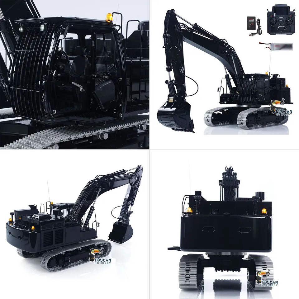Ryoi‼️ 490 LESU ZX490 Metal 1/14 RC Hydraulic Excavator Upgraded Heavy