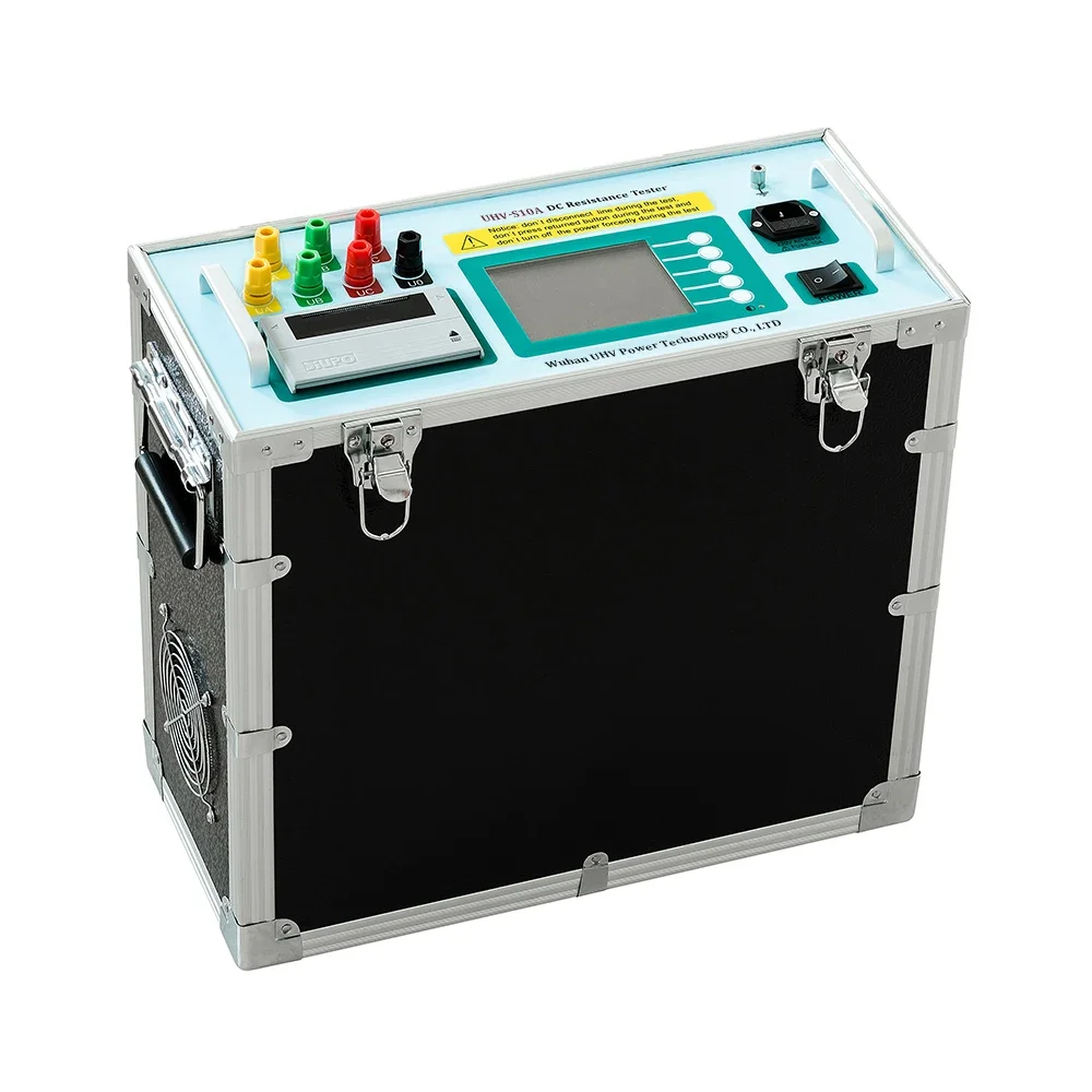 UHV-S10A Intelligence DC Resistance teser Three-Channel Transformer DC Winding Resistance Tester