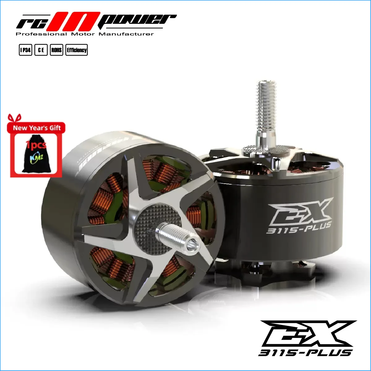 Rcinpower EX3115 PLUS 450KV 10-12S 900KV Brushless Motor for X-Class FPV Cinelifter Taurus X8Pro Protek60 FPV RC Racing Drone