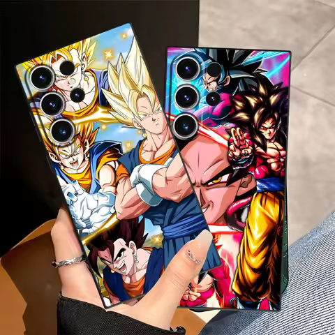 Dragon Ball Saiyan Goku Soft Funda Back Phone Cover Case for Samsung Galaxy S21 S25+ S24+ S20 FE S22 Plus S24 S23 FE S21+ S25