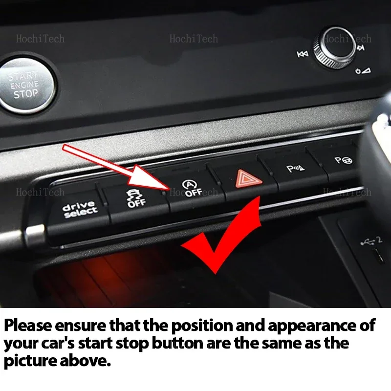 Für Audi Q3 F3 Q 3 2018-2024 Automatisches Start-Stopp-System Deaktivierungsgerät Steuerungssensor Stecker Stop-Ableitungs-Kabel Speichermodus – Detail 2