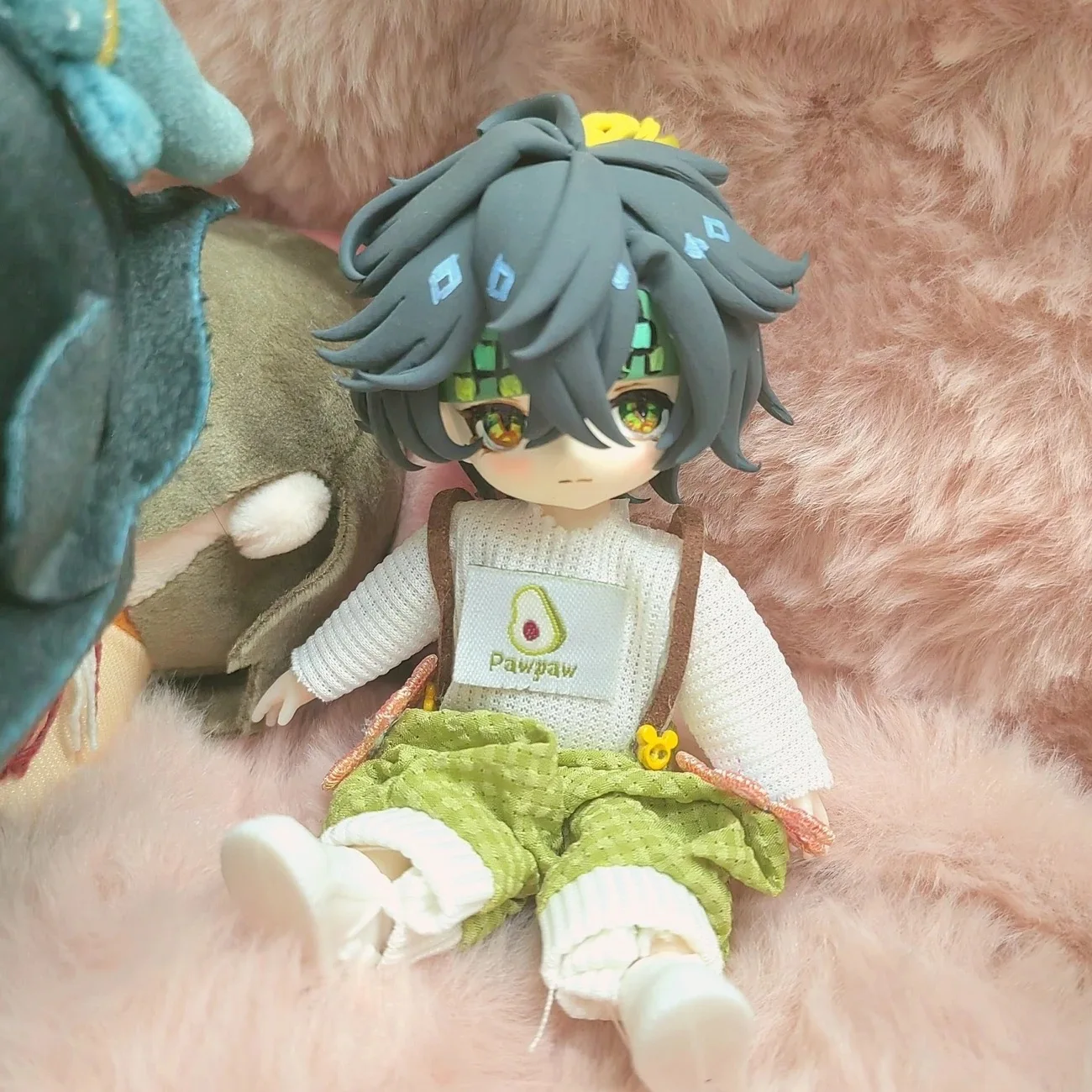 دمية جينشين إمباكت كينيشي المتناثرة فانينا ناتا خفيفة للغاية من الطين المنقولة ديكور تنكري