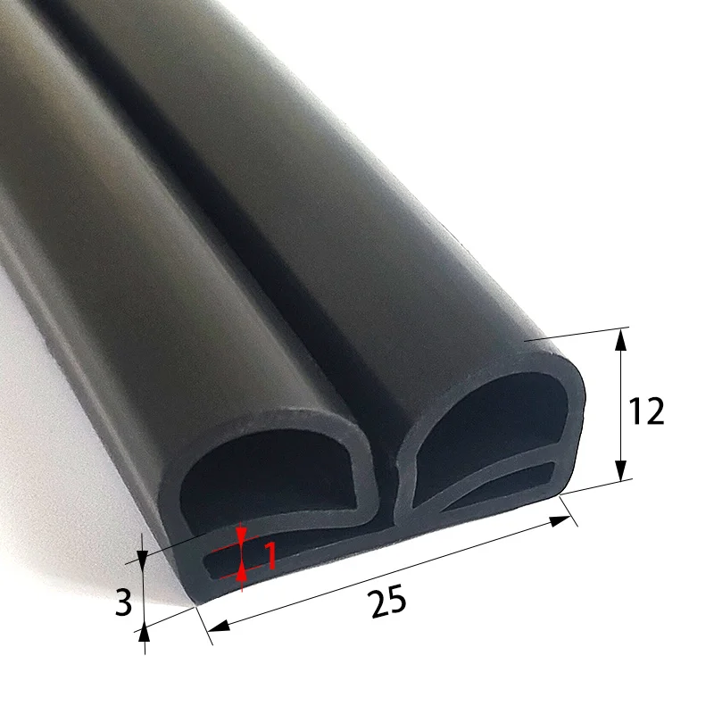 7006 Uncut High Temperature Silicone Door Seal Strip By Meter For Commercial Oven Rice Steamer Gasket Replacement Weather Tape