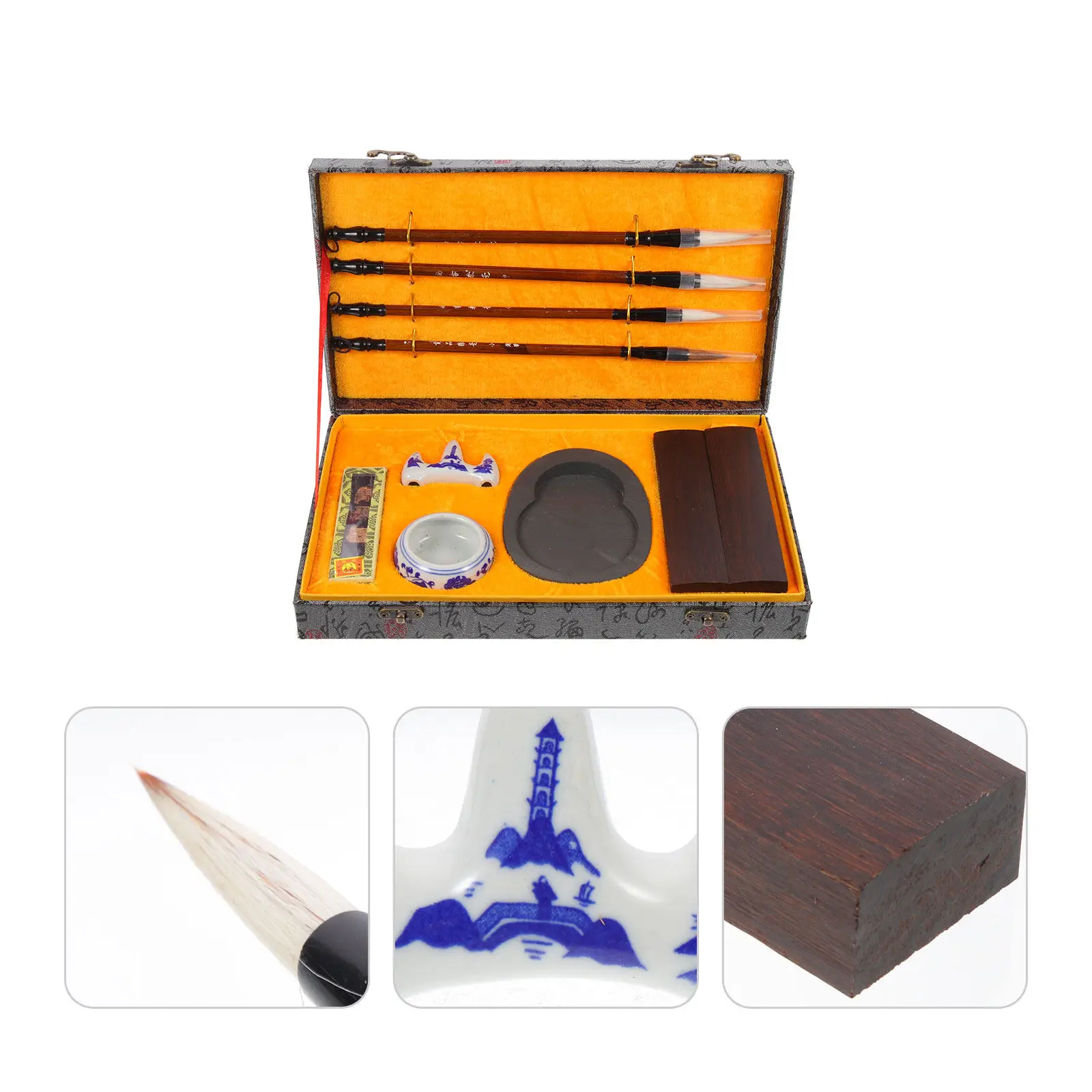Calligraphy Kits for Beginners Ink Brush Supplies Chinese Brushes Paint Professional