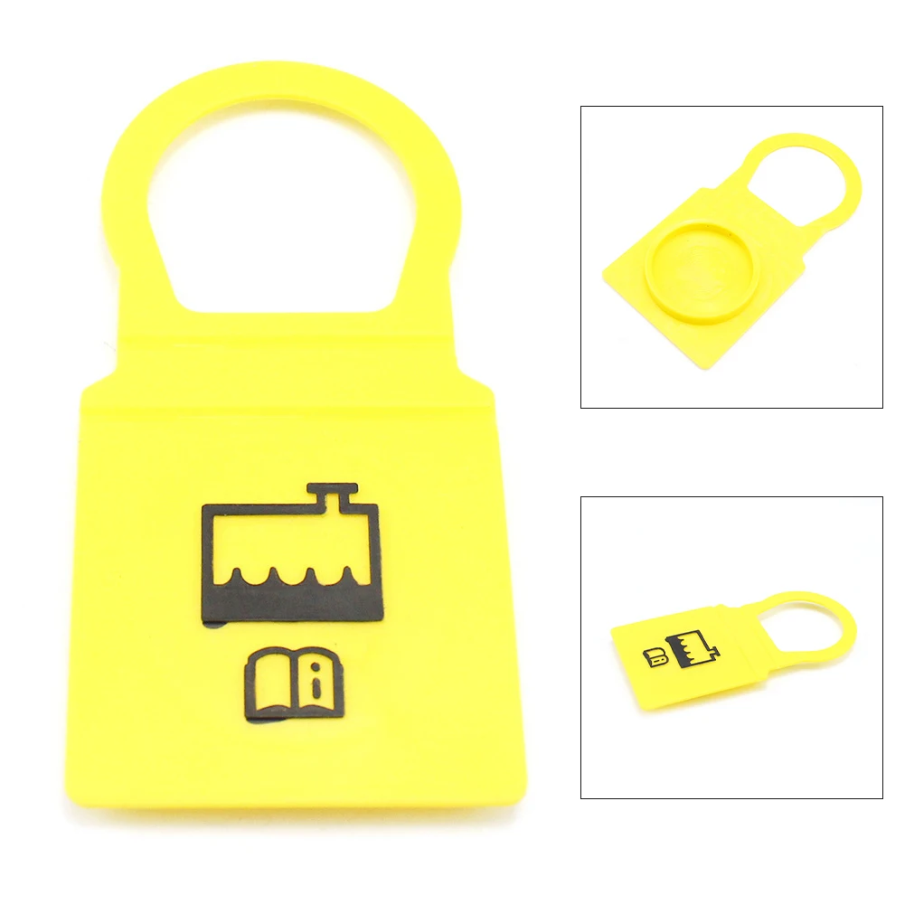 

Yellow Radiator Coolant Reservoir Tank Cap For Dodge For Jeep OEM 55111074AA Car Accessories Tank Cover