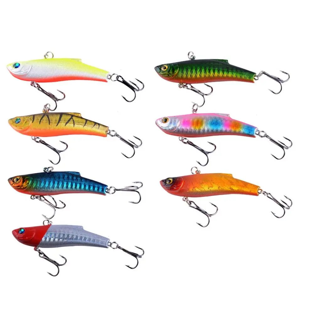 Fishing Accessories ABS Fishing Jig Lure 7cm/18g Multicolor Artificial Lures VIB Hard Bait Fishing