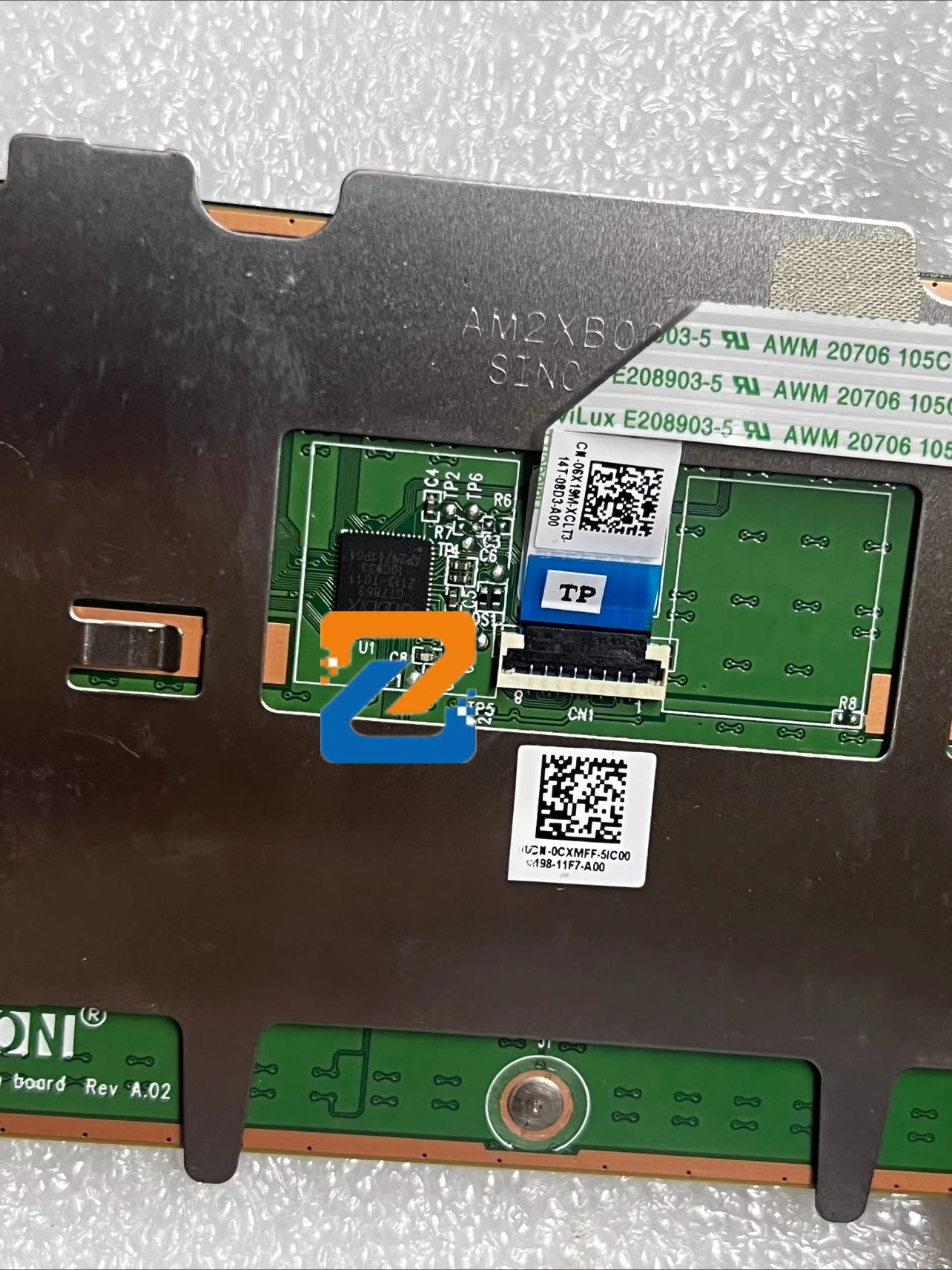 لـ Dell Vostro 14 V3400 V3401 3400 3401 3405 لوحة اللمس مع كابل CN-0CXMFF