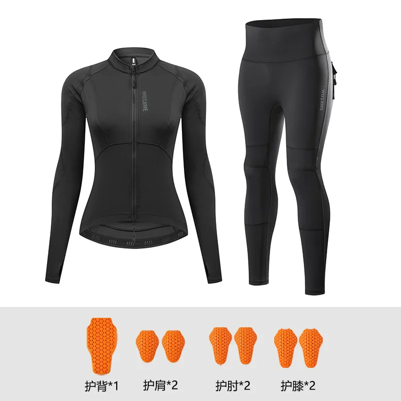 

Мотокостюм WOSAWE для женщин: куртка и брюки, всесезонный, дышащий, новый, для мотокросса и туризма