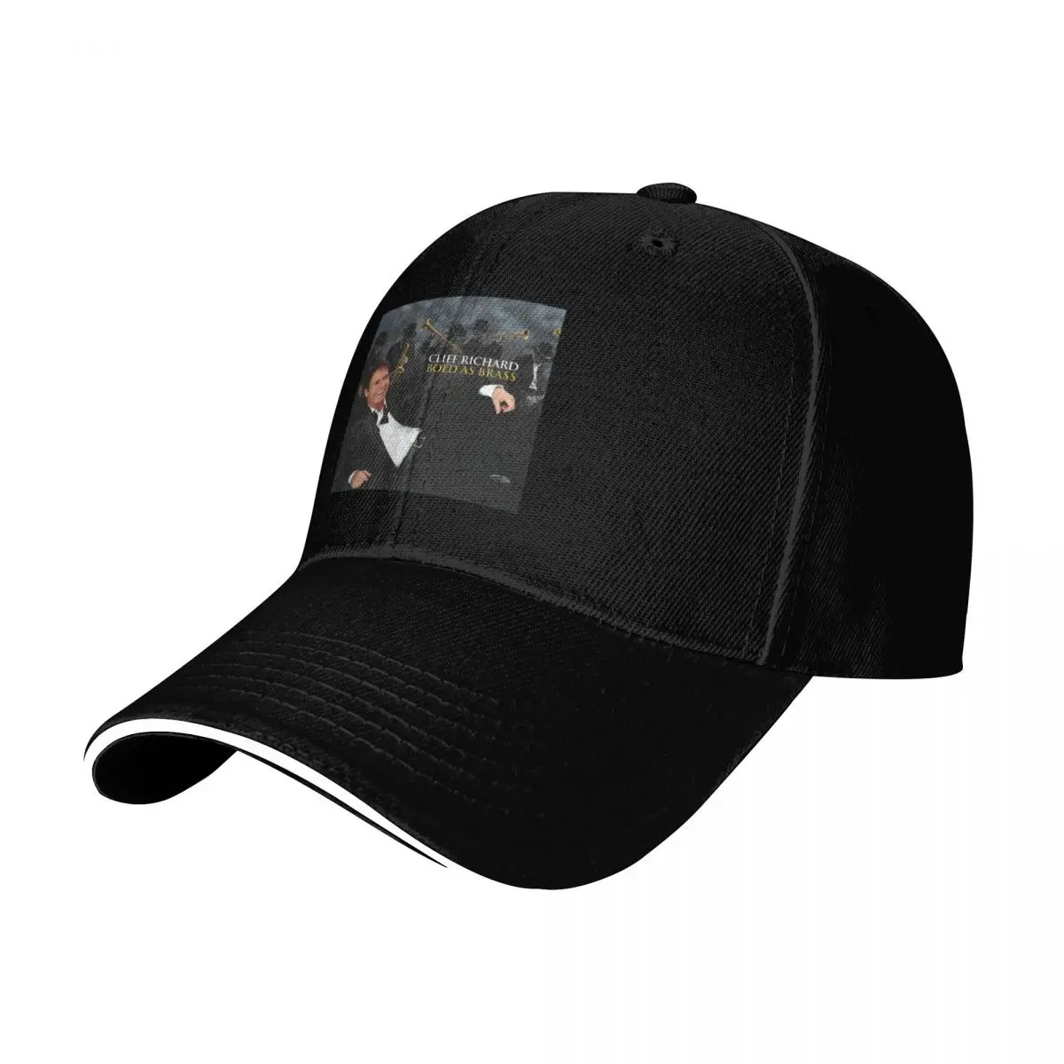 cliff richard bold as brass Baseball Cap Cotton Twill Breathable Contrast Two Tone Brim Snapback Flat Bill