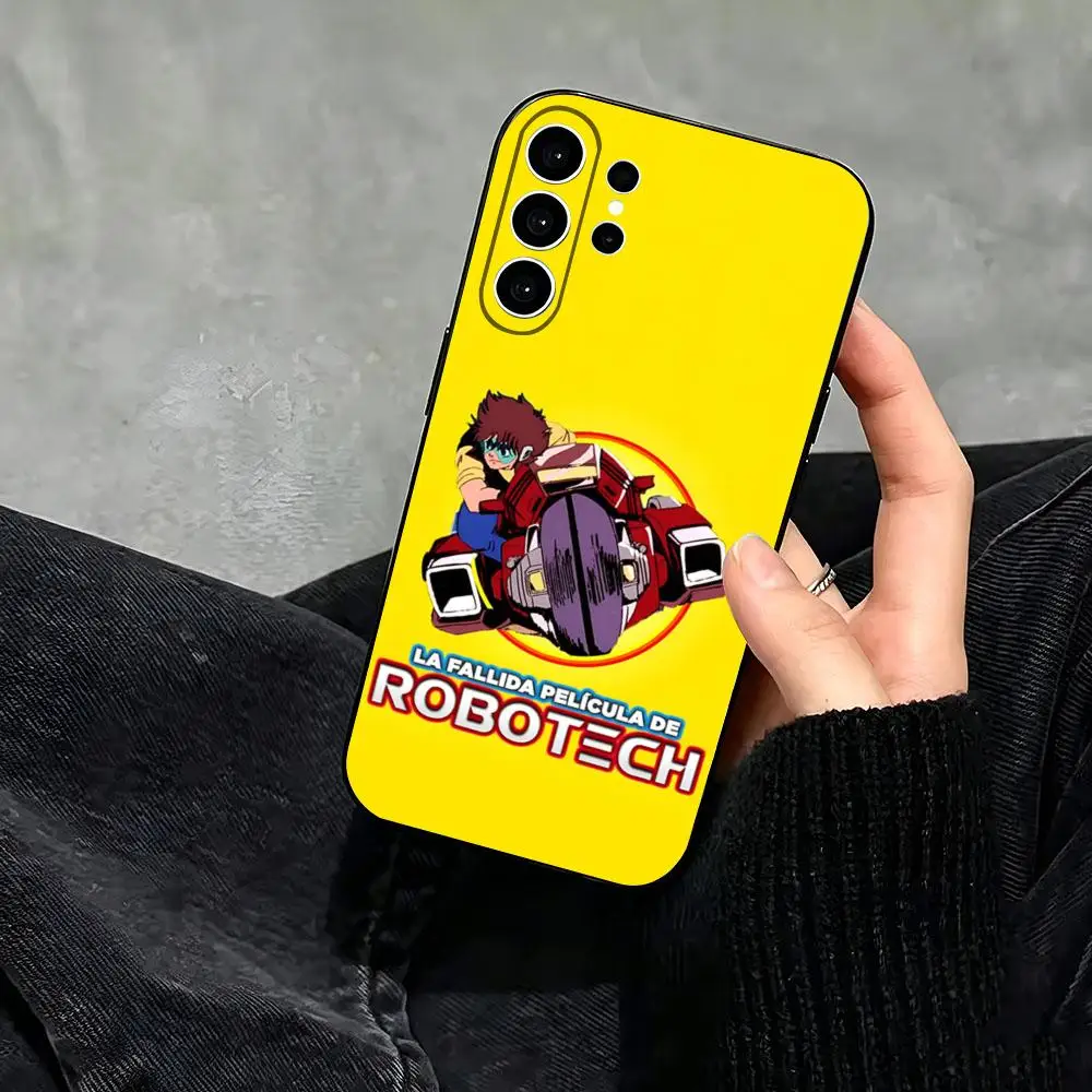 Robotech Robert Macross-S Phone Case Phone Case For Samsung S26 S25 S24 S23 FE Plus Ultra A57 A37 A27 A17 A16 A26 A15 A55 A14 Bl
