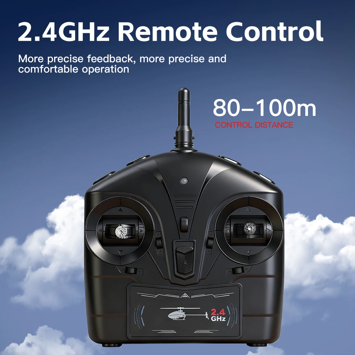 هليكوبتر تعمل بالتحكم عن بعد K270 محرك بدون فرشاة طائرة هليكوبتر بجناح واحد خالية من الجنيح 4CH 6 محاور جيروسكوب الارتفاع