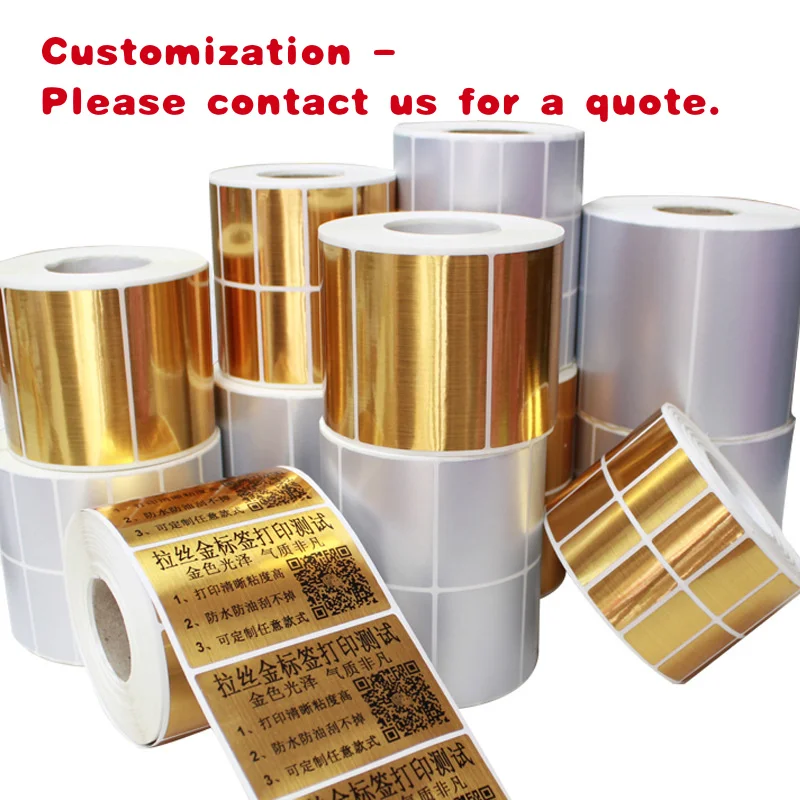 

custom.Custom OEM Metal Perfume Package Private Label Sticker