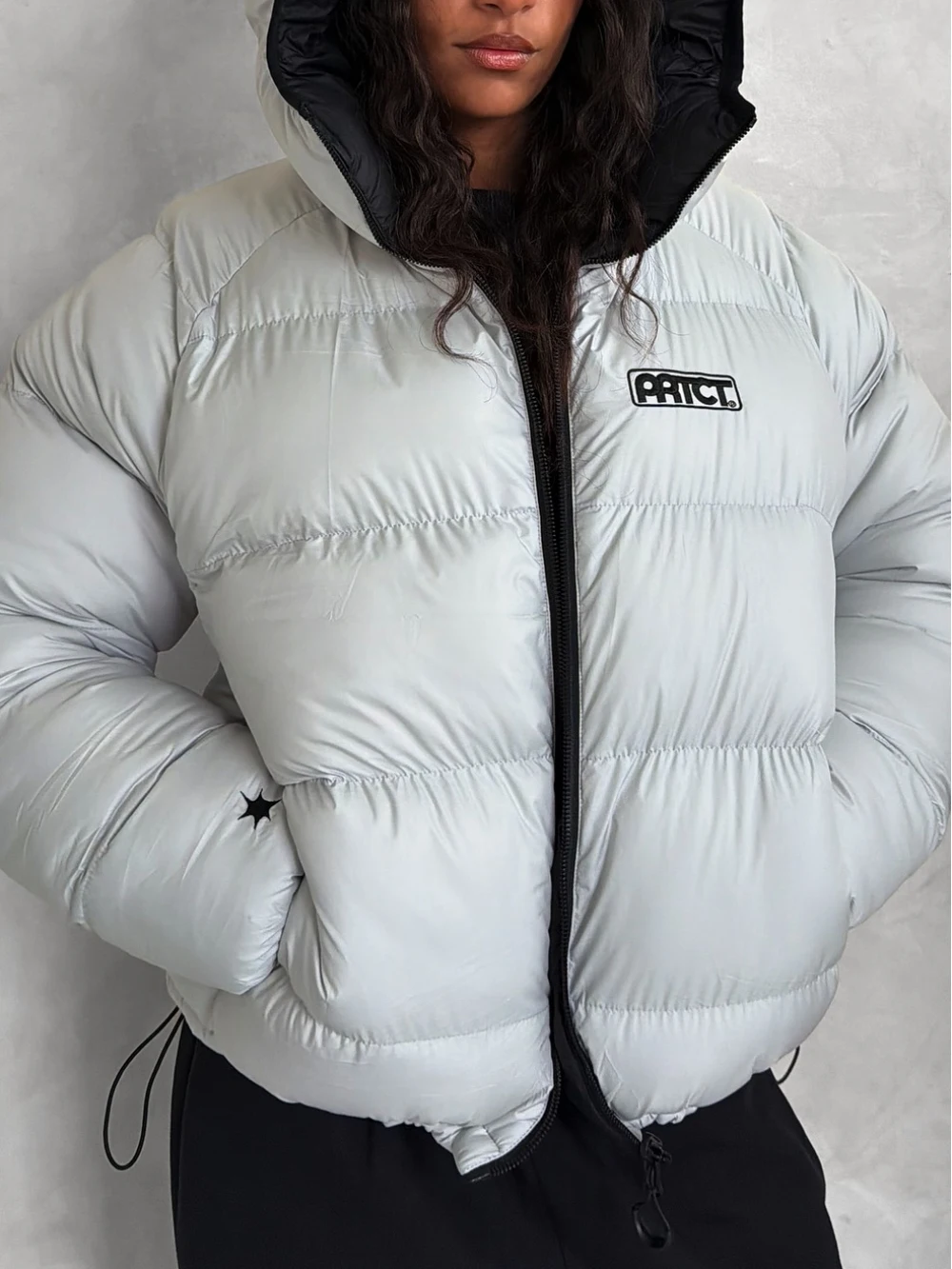 اتجاه النمط الأمريكي الداكن، شخصية فضفاضة، سترة هاراجوكو المتخصصة، ملابس مزدوجة على الوجهين، سترة قطنية هيب هوب للجنسين