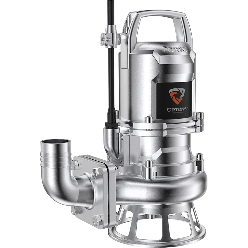 20251hp 316 Cast stainless steel acid and alkali resistant Blow-down treatment submersible sewage pump