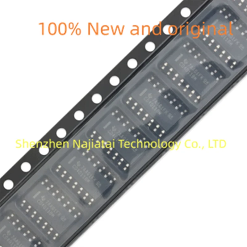 Chip IC original CD4011BM96 CD4011BM SOP14, 100% novo, 20 peças por lote