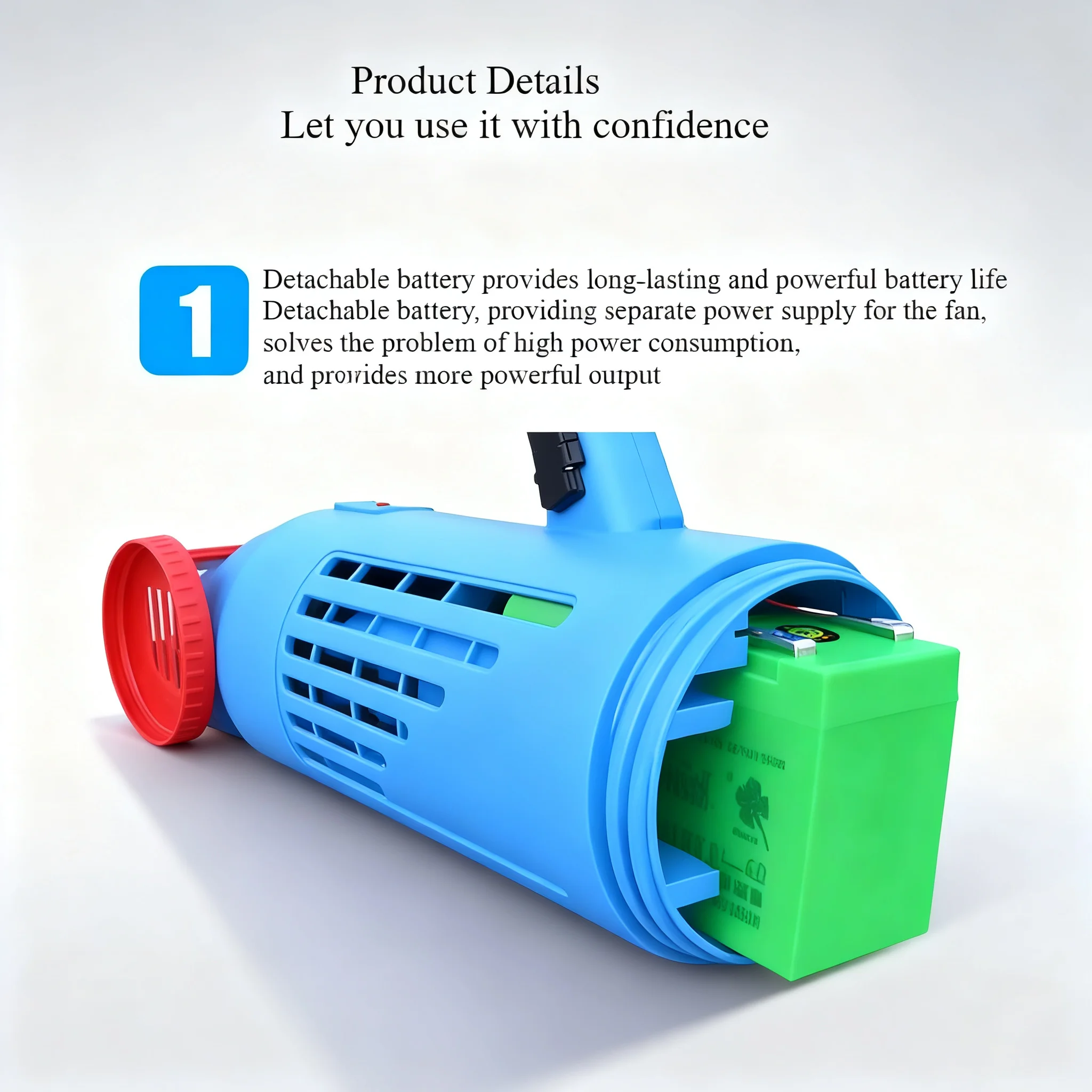 Agricultural Smart Electric Dosing Sprayer Fan Set, Rechargeable Distributor Sprayer for Garden & Farm Pest Control