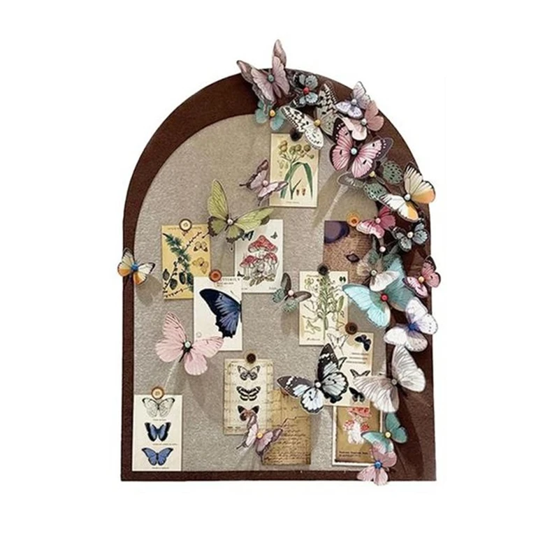 Top-Butterfly Photo Board Photo Display Wall Butterfly Photo Collage Board Home Desktop Decor Birthday