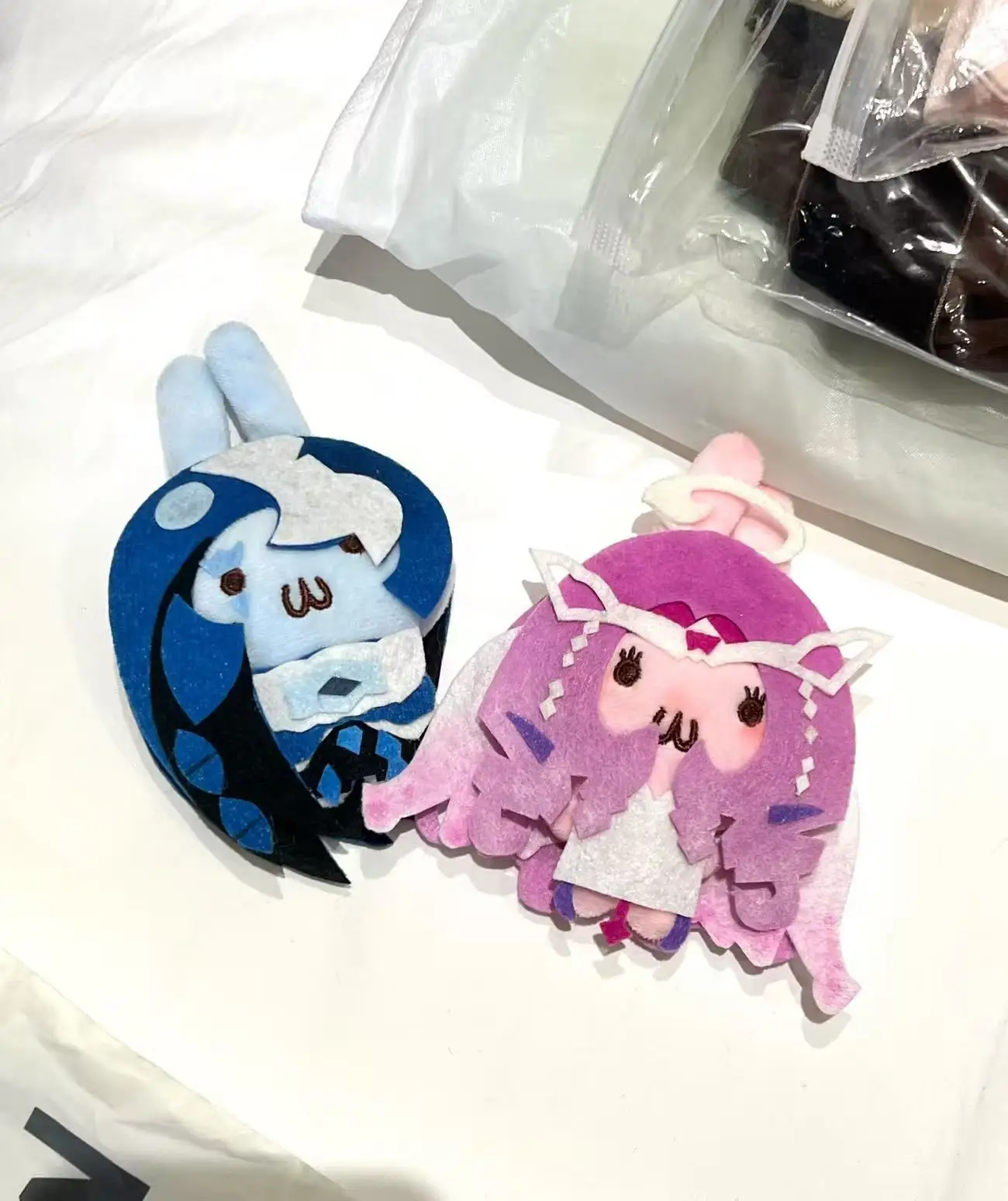 Stuffed Animals Cookie Run Kingdom Eternal Sugar Cookie Shadow Milk Cookie Custom Laundry Rabbit Fan Made Plush Anime Doll