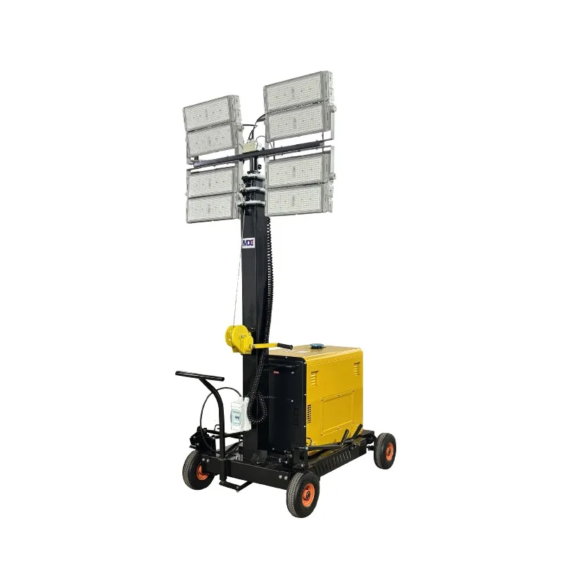 All-round lifting mobile lighting vehicle flood control and disaster relief outdoor emergency rescue