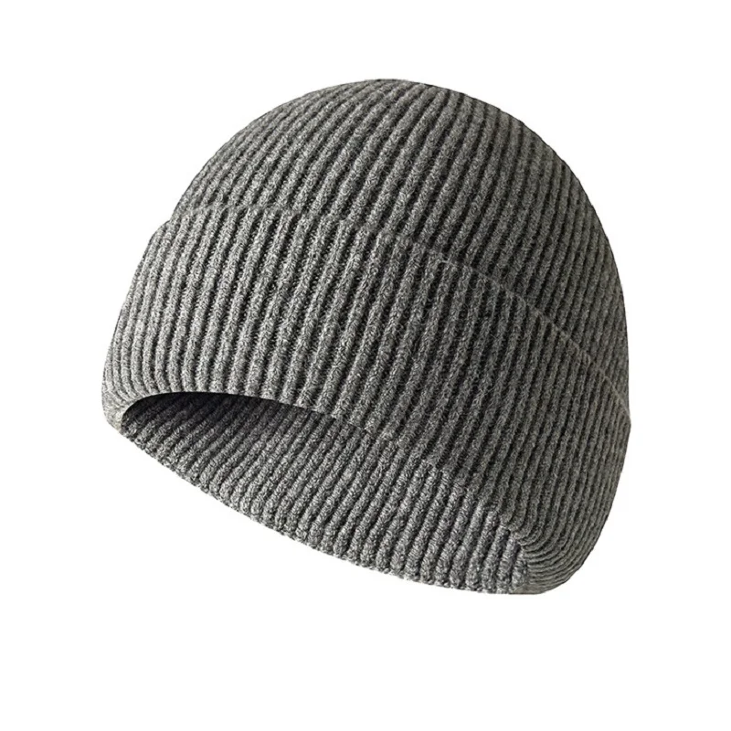 Integrated Seamless knitted Hat Winter Fabric Hat For Adult Unisex Skullies & Beanies