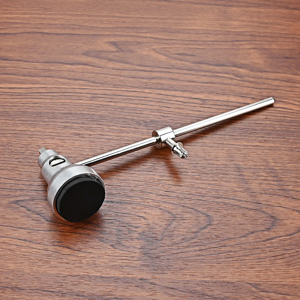 

Metal Bass Drum Beater Adjustable Replacement Head for Drum Pedal Hammer Jazz Instrument Supplies Percussion Parts