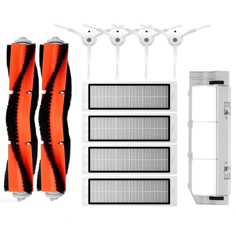 Per Xiaomi Mi Robot aspirapolvere 1 / 1S muslimatexmuslimex Roborock S502-00 S5 Max S6 parti della spazzola laterale principale