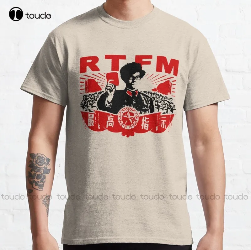 New Rtfm - Moss It Crowd Classic T-Shirt Vintage Shirts Cotton Tee Shirt Xs-5Xl Unisex Fashion Funny Harajuku Streetwear Tshirt